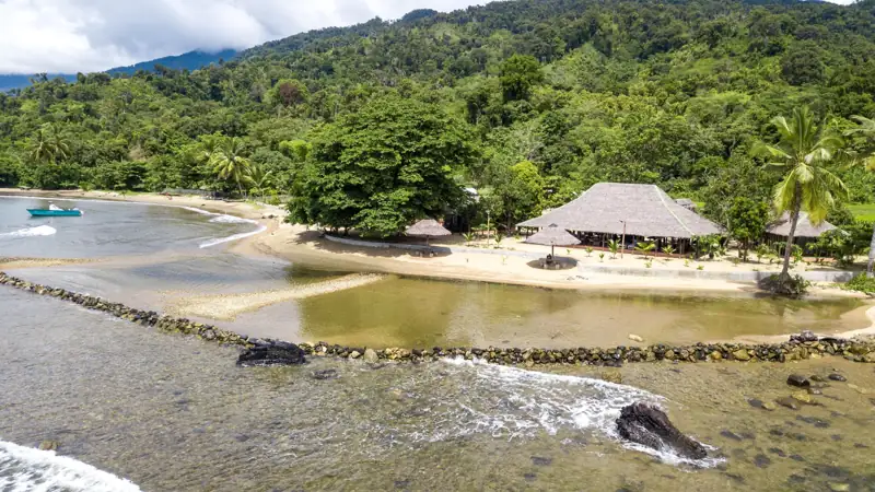 Côte et bungalows