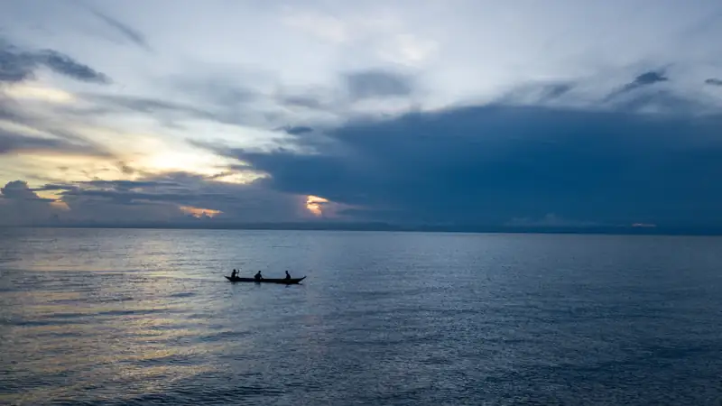 Arrivée par bateau