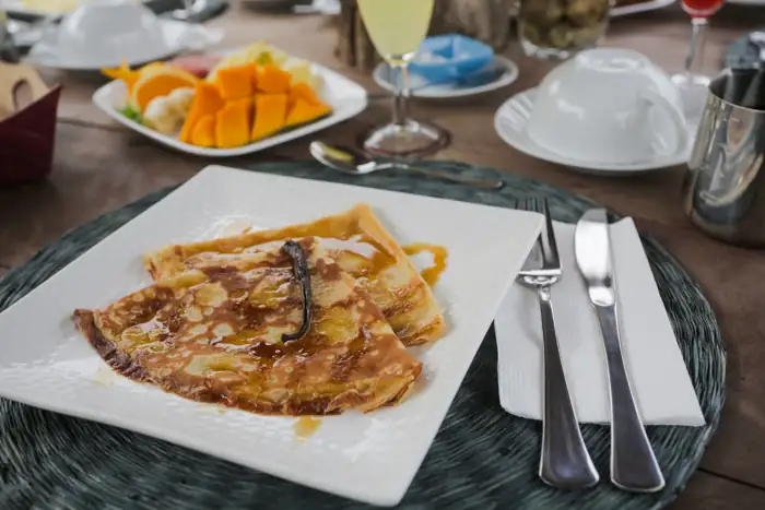 Petit-déjeuner tropical